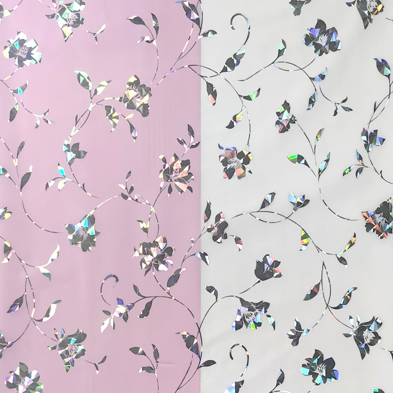 Ceiling Decoration Floral Laser Hot Stamping Foil