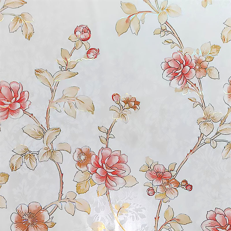 Floral Wall Decoration Ordinary Hot Stamping Foil